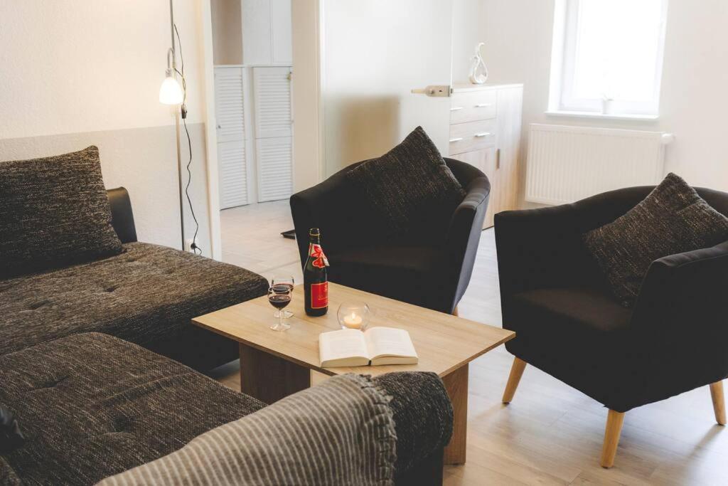 Ferienwohnung Harzer Zippel Mit Aussensauna 란겔샤임 외부 사진